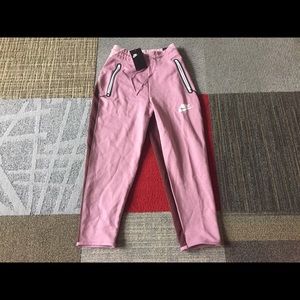Nike Tech Fleece pants plum dust women size XS NWT